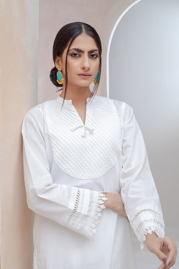 Bonanza Satrangi White Lawn Suit Ssk222p06 Eid Pret 2022 Online Shopping